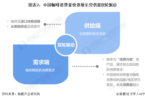 2023年中国咖啡消费市场驱动因素分析 供需双轮驱动行业快速发展(图2)