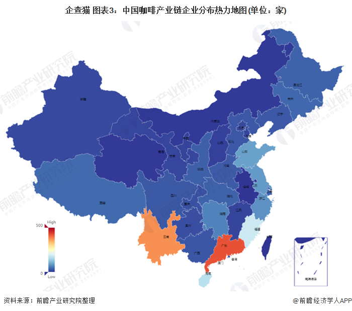 365wm完美体育【干货】咖啡产业链全景梳理及区域热力地图(图3)