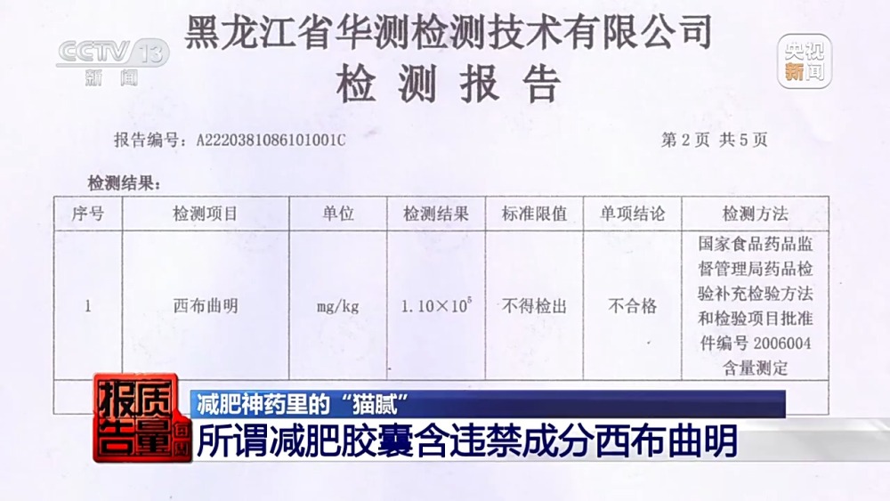 每周质量报告丨网红“神药”危害大 减肥不能“减健康”(图13)