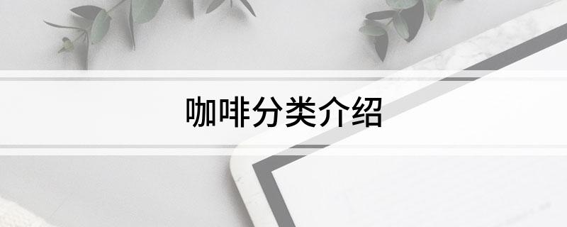 365wm完美体育咖啡分类介绍(图1)